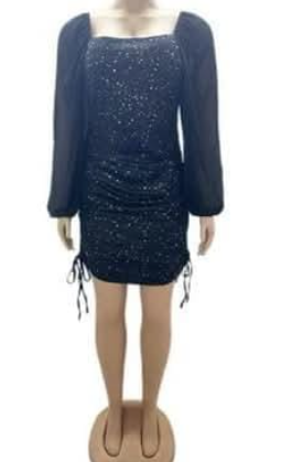 Dress tight black