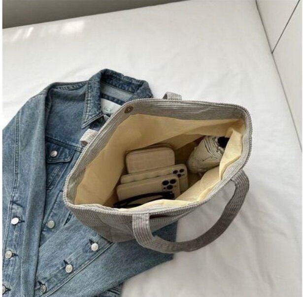 Sac fourre-tout en toile élégant