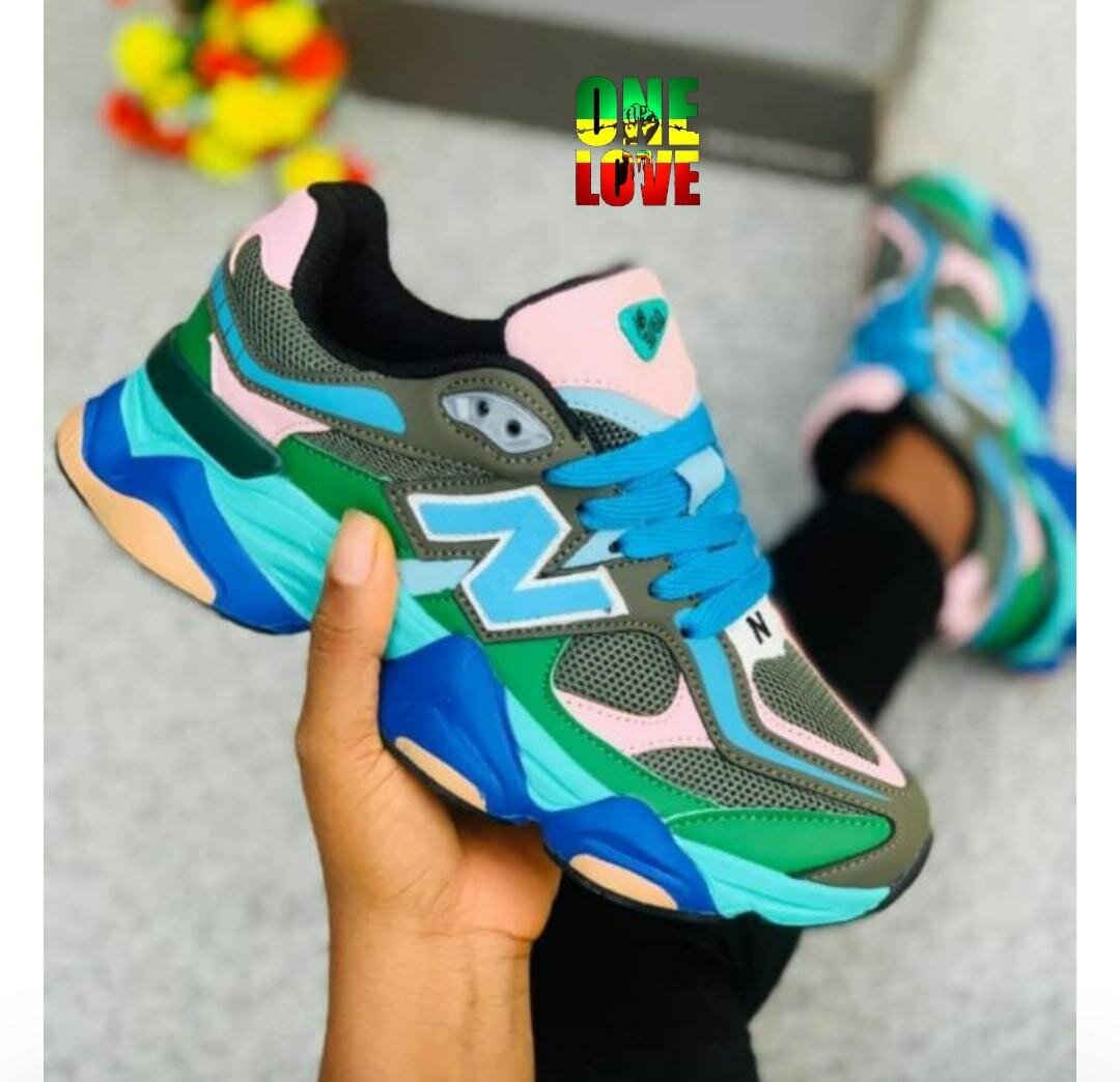 Sneakers tendance multicolores