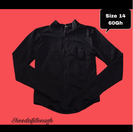 black sports jacket