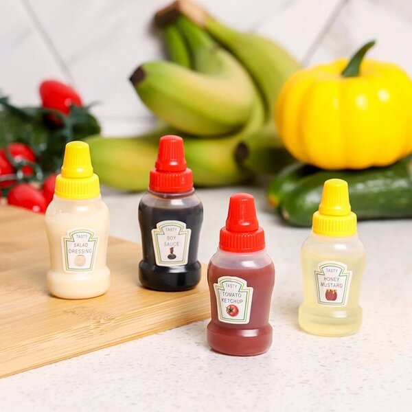 Mini sauce container