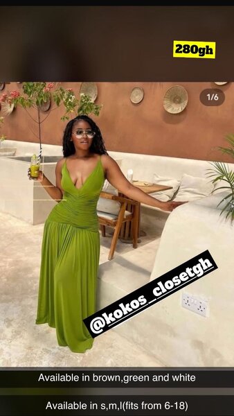 Green dress
