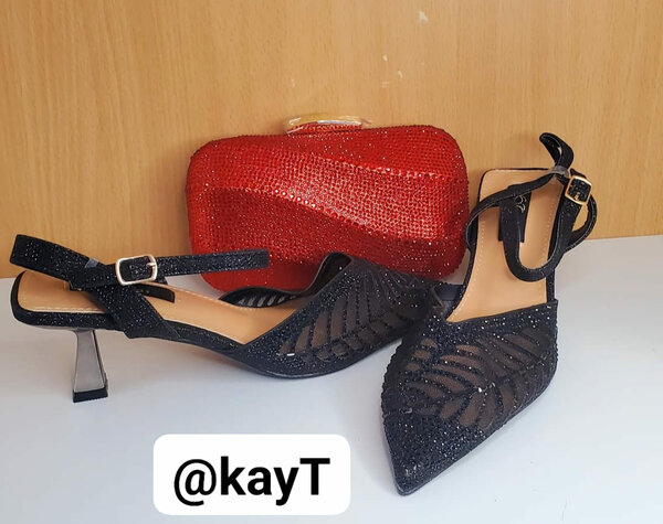 Red Glossy Clutch