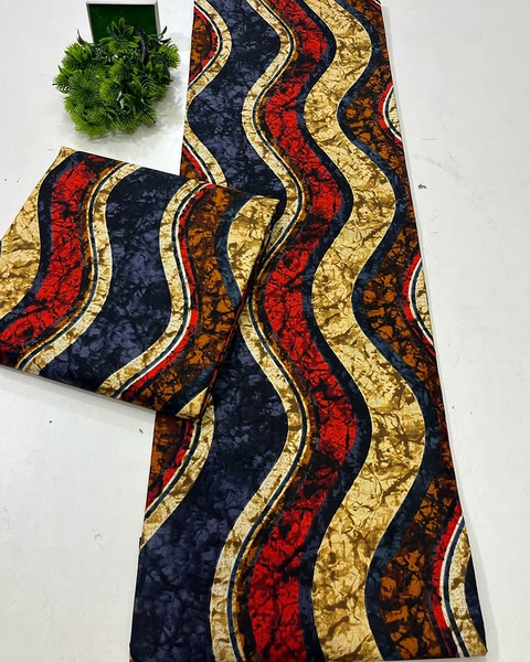 Tissu noir jaune