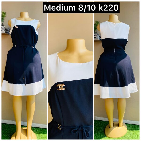blue dress