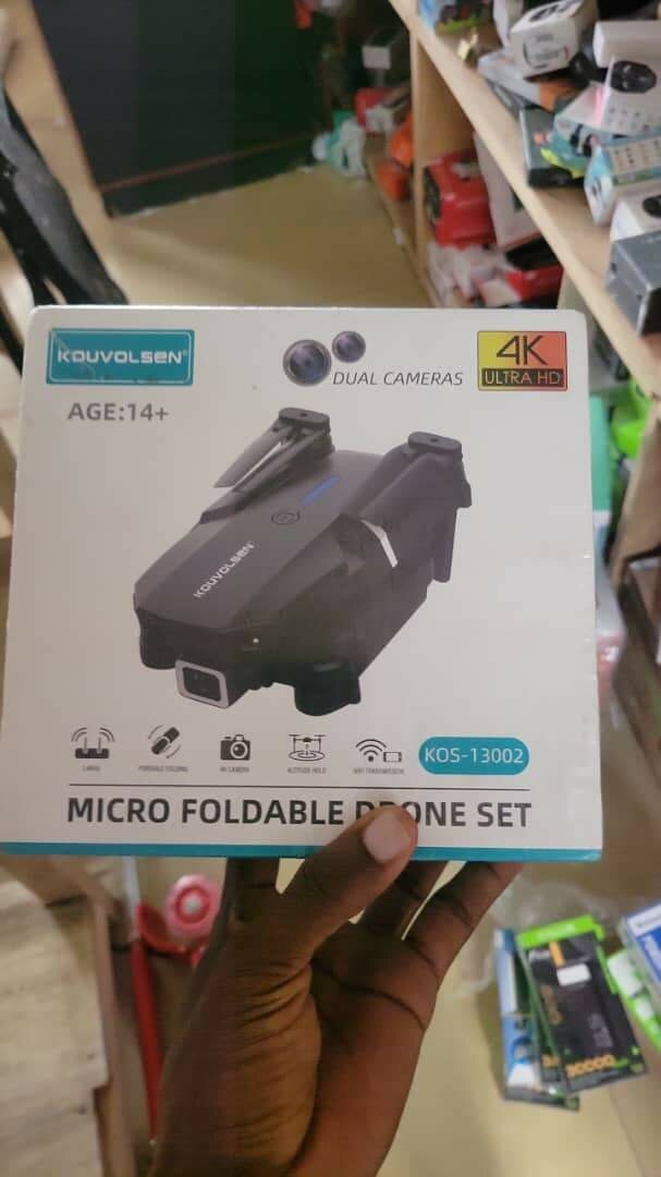 Drone pliable 4K double caméra