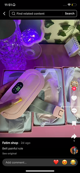 Electric Heat Waist Massager