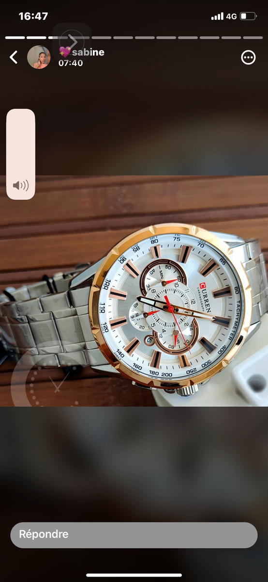 Montre  curren