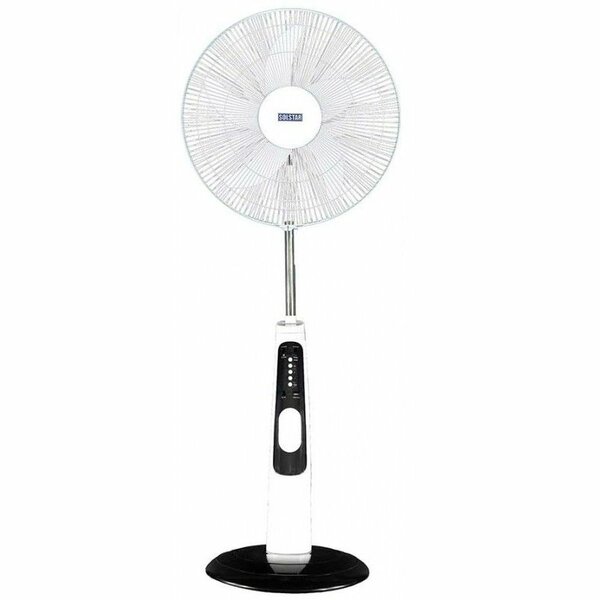 Solstar ventilateur 18 rechargeable avec télécommande