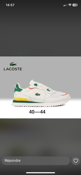 Lacoste Sneakers Homme Élégants