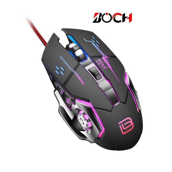 Souris gaming filaire RGB