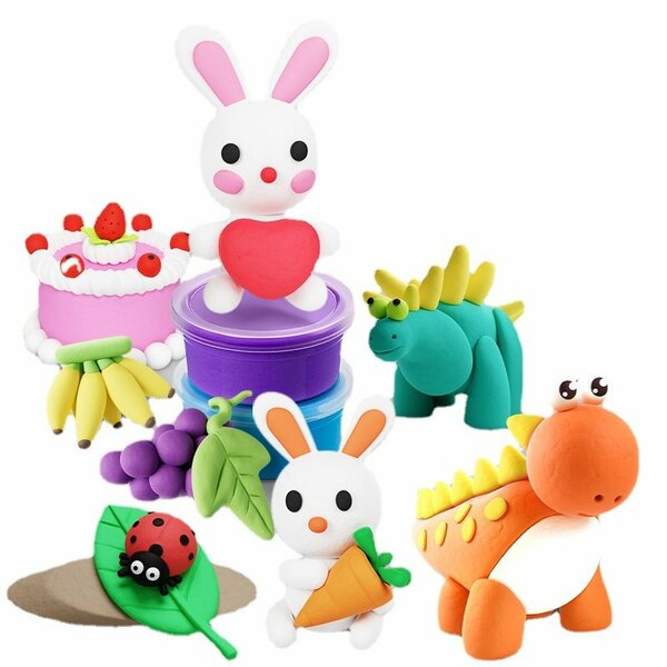 Pâte à modeler 12 couleurs