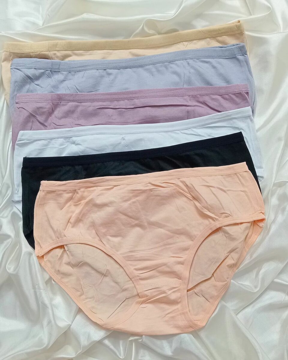 Culottes en coton doux 6pièces