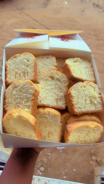 22 tranches de cake