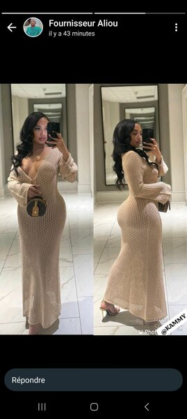 Chic robe dame