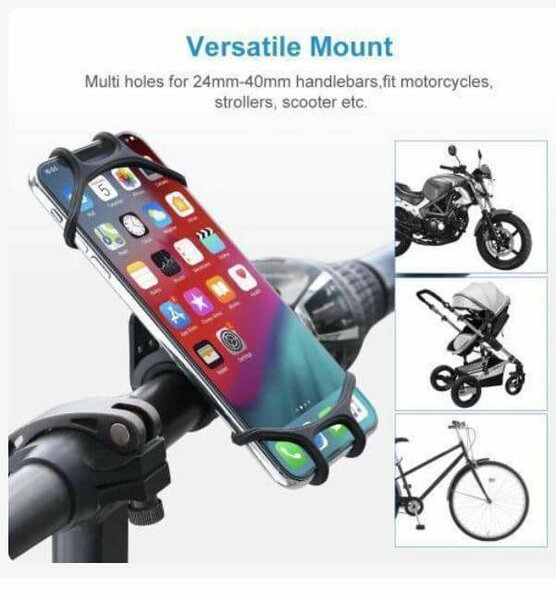 Support de téléphone de moto, vélo, trotinette Android  ios