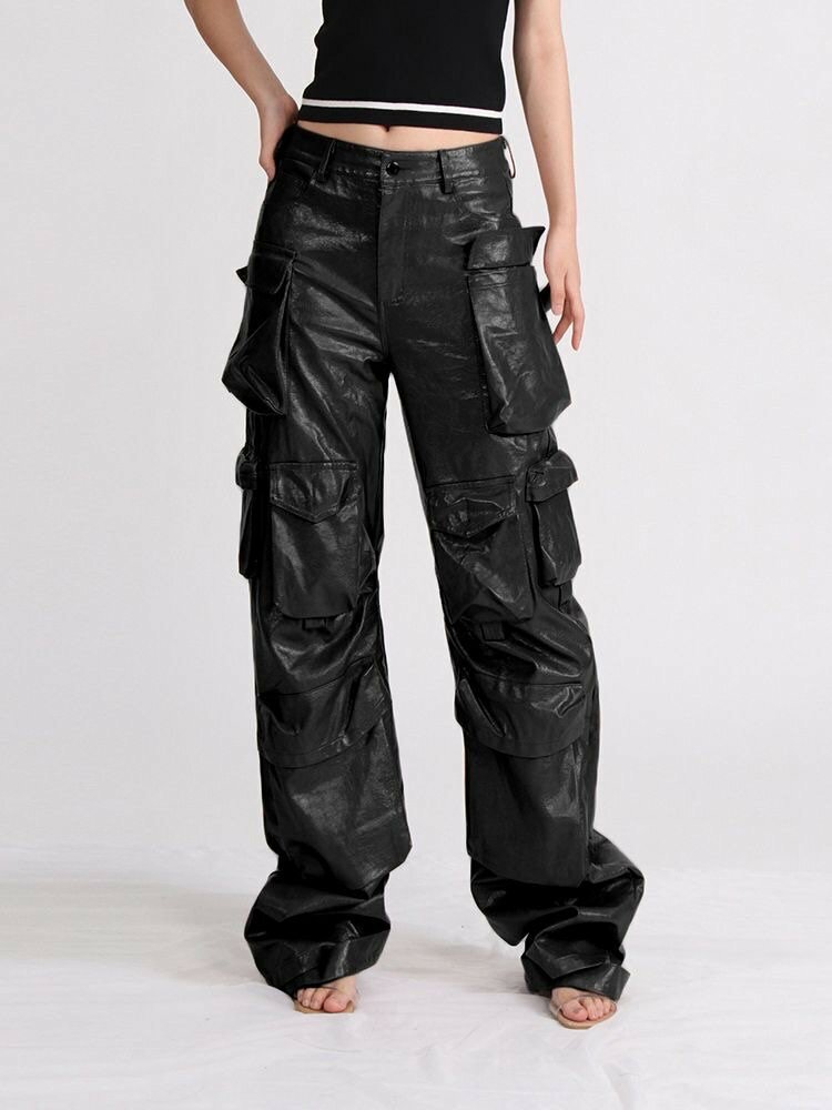 Leather trousers