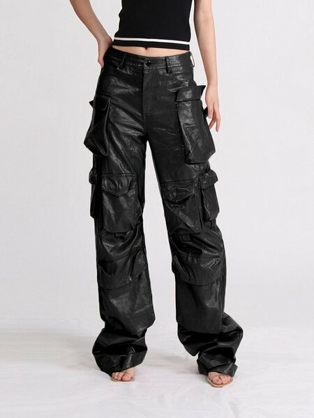 Leather trousers