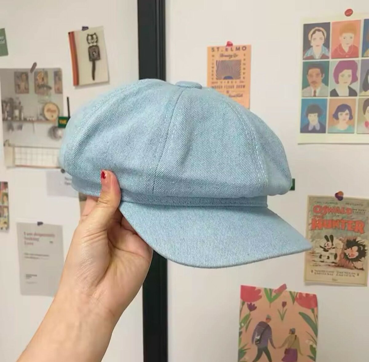Béret en jeans