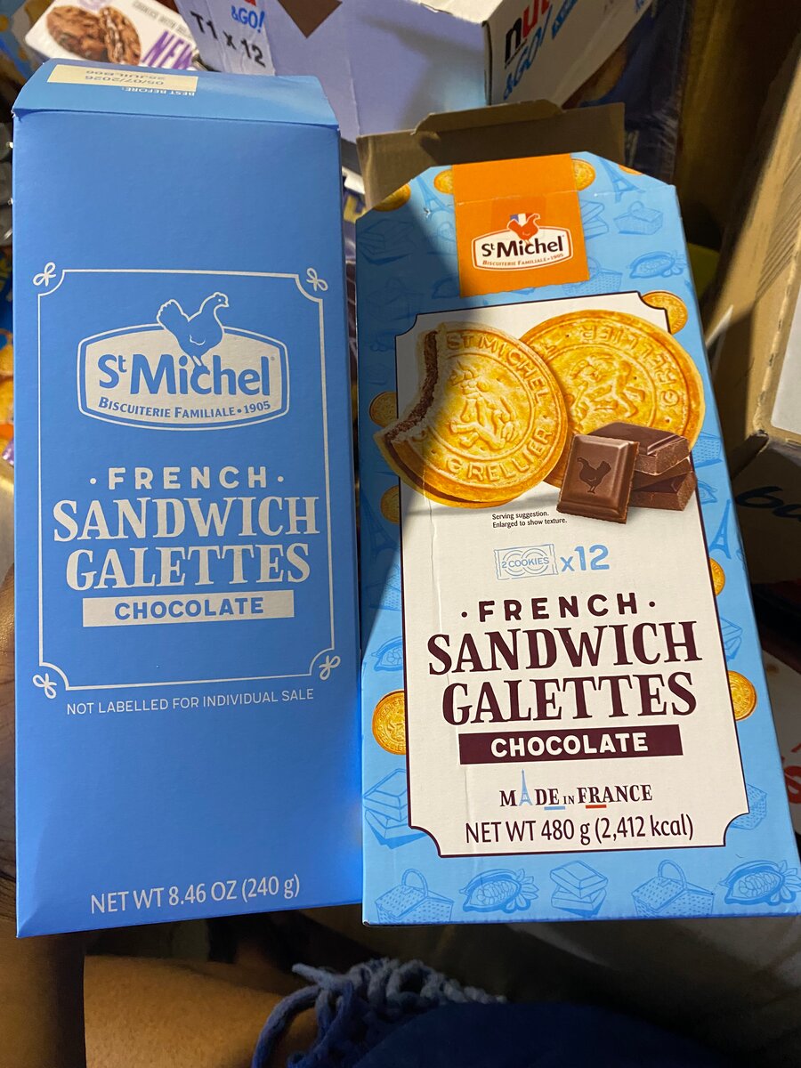Galettes Sandwich Chocolat