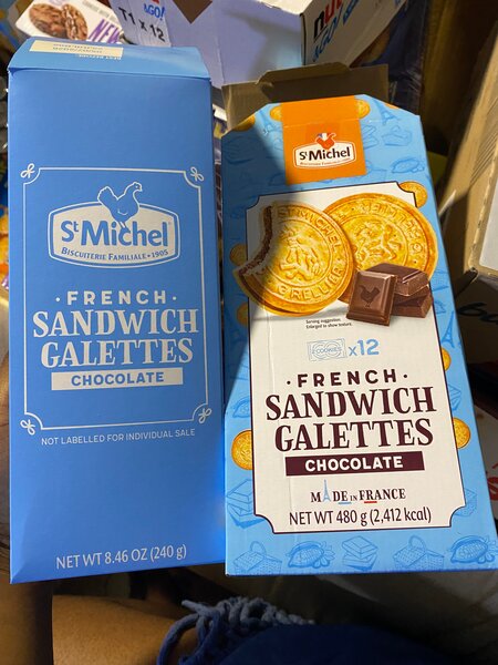 Galettes Sandwich Chocolat