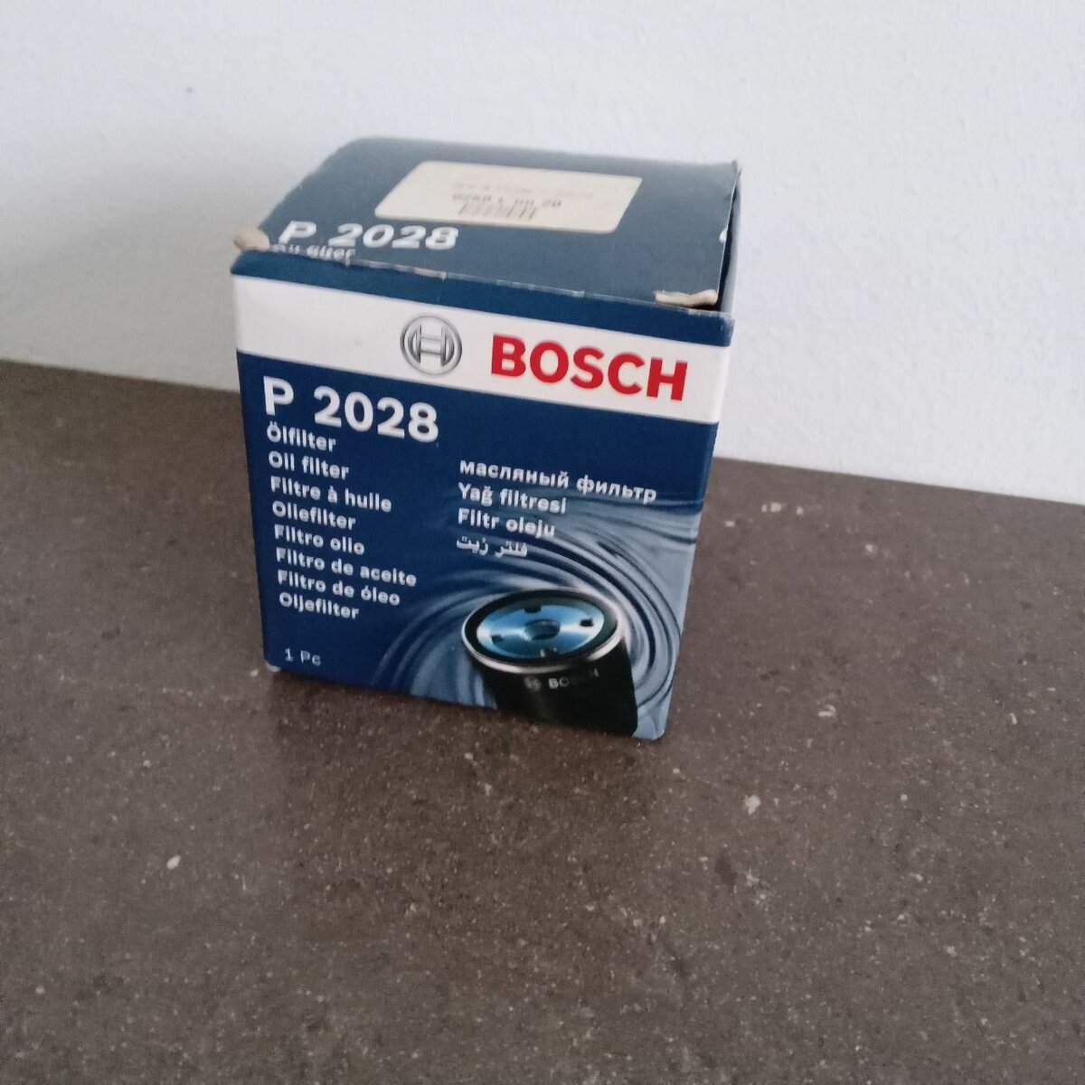 Filtre a huile Toyota corolla