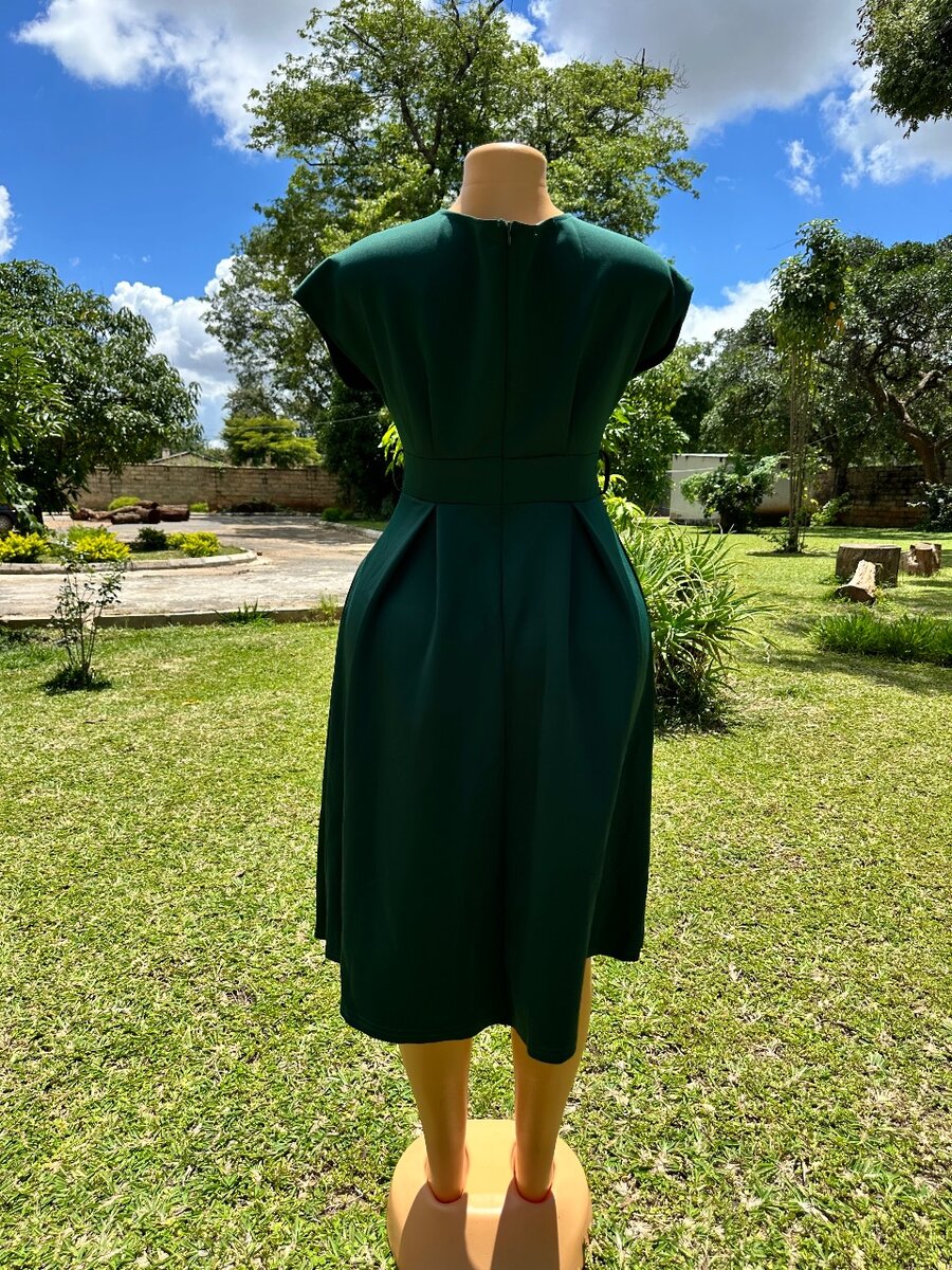 Green dress