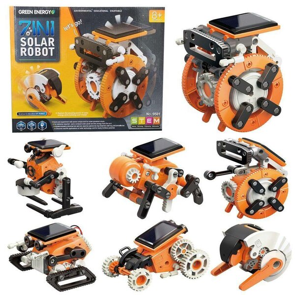 Robot solaire avec plaque solaire