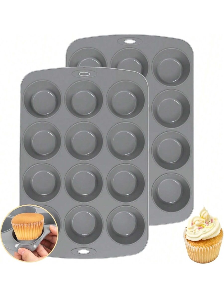 Moules à muffins en silicone