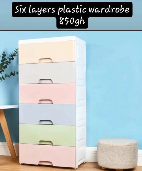 Plastic wardrobe