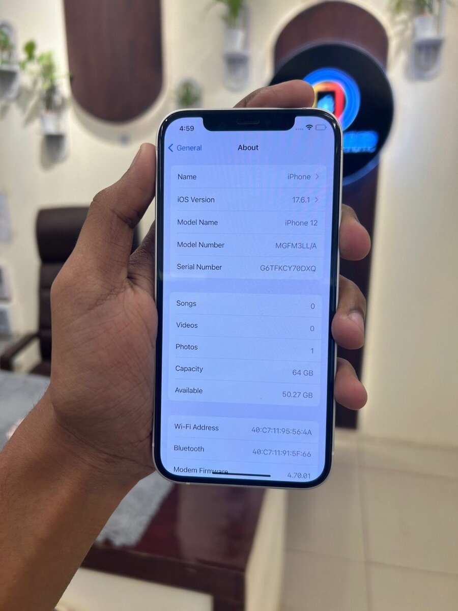 iPhone 12 Blanc 64 Go
