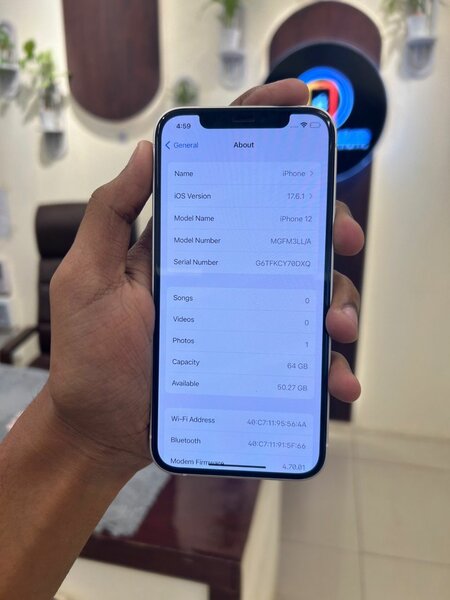 iPhone 12 Blanc 64 Go
