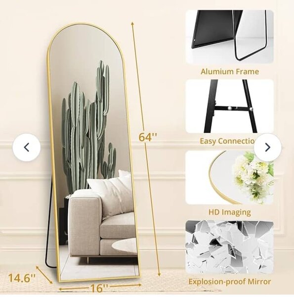 Full body mirrors