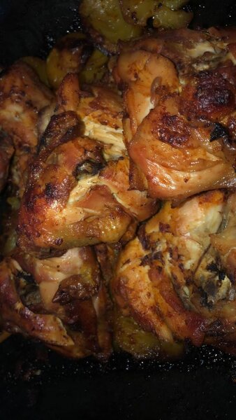 Poulet Entier Braisé
