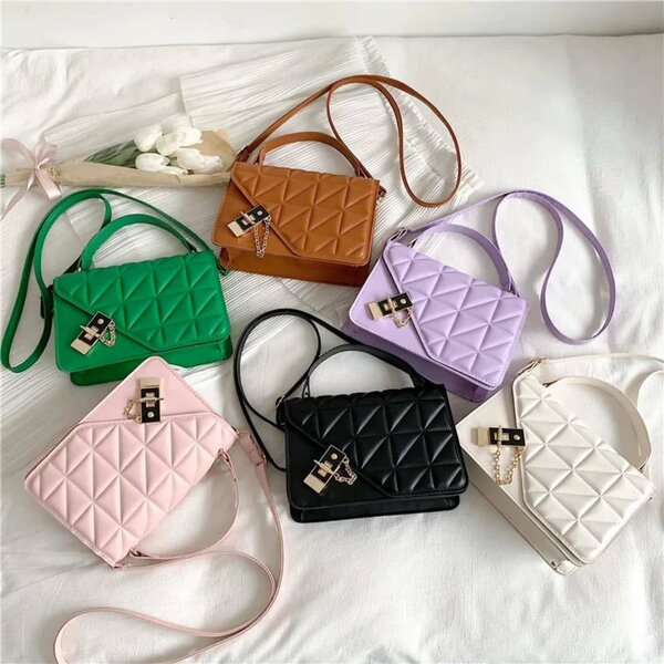 Sac bandoulière matelassé chic