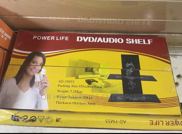 Double DVD/Audio shelf