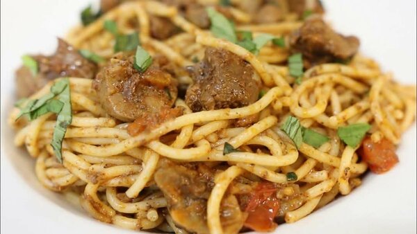 Spaghetti rognon