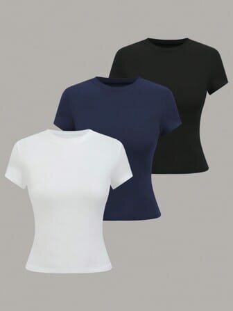 T-shirt basique pour femme