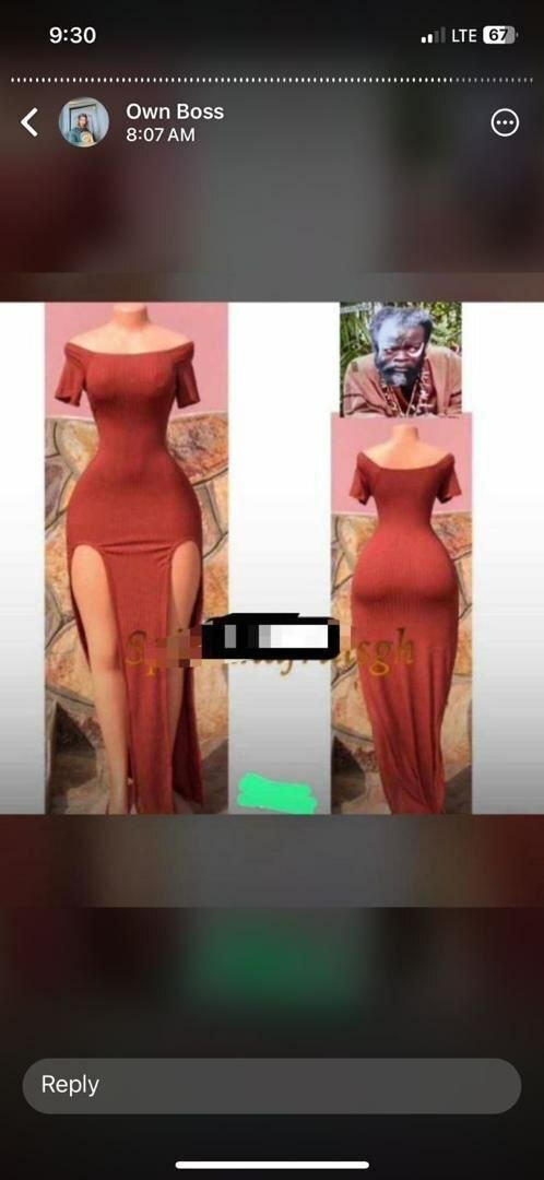 Sexy body cone dress