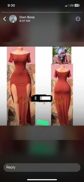 Sexy body cone dress