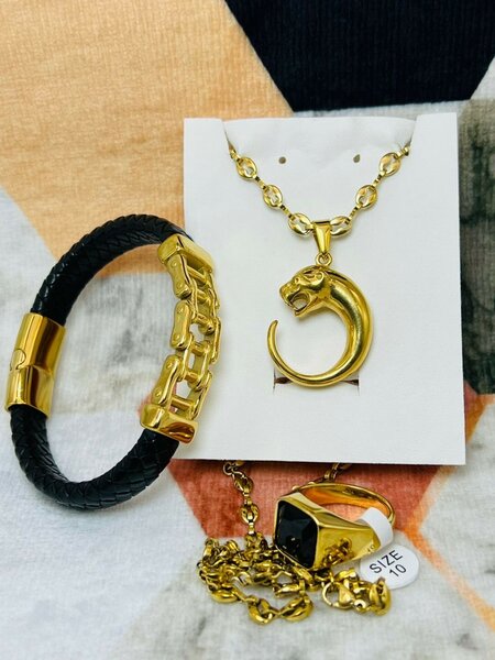 Complet bijoux homme