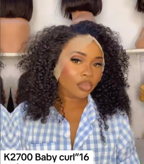 16inches baby curl