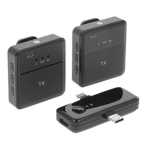 2 microphones F9 pour téléphone et tablette