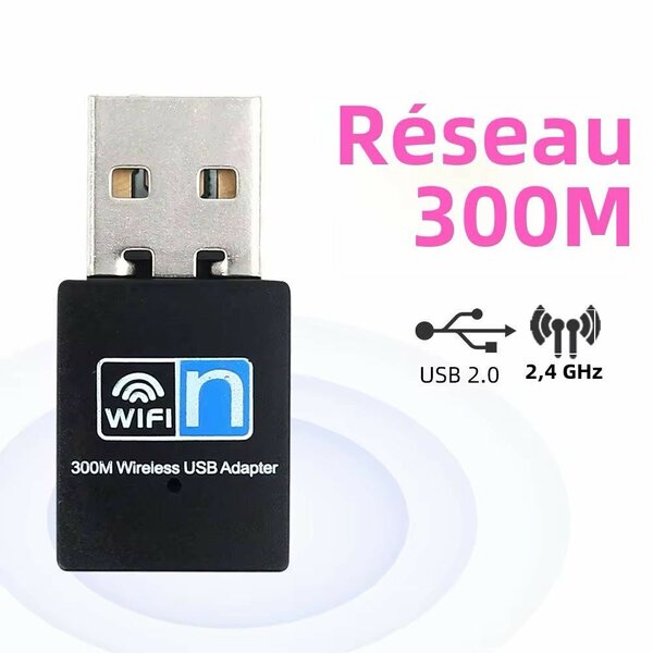 Adaptateur wifi usb sans fil 3