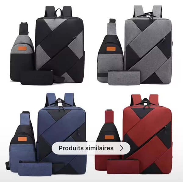 SACS À DOS 3 EN 1