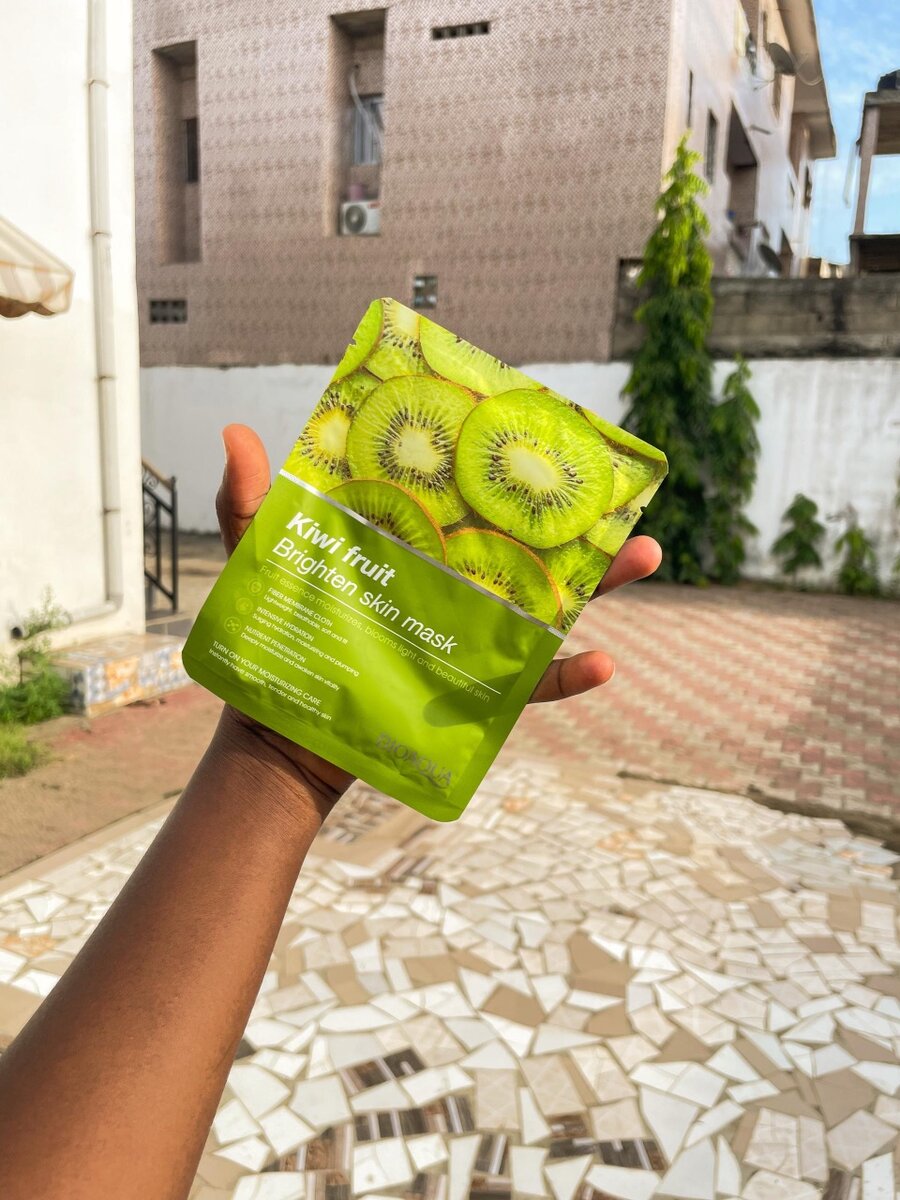 Le masque au kiwi