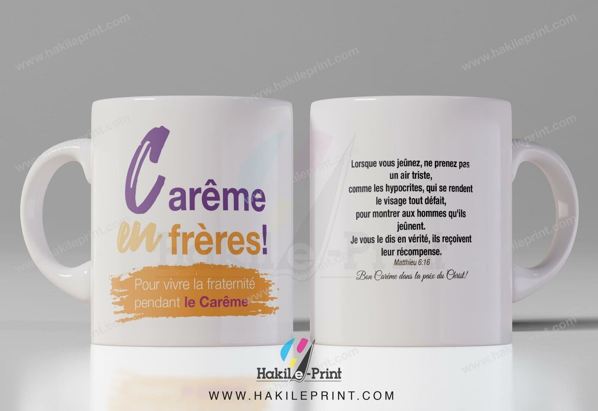 Tasse personnalise Careme