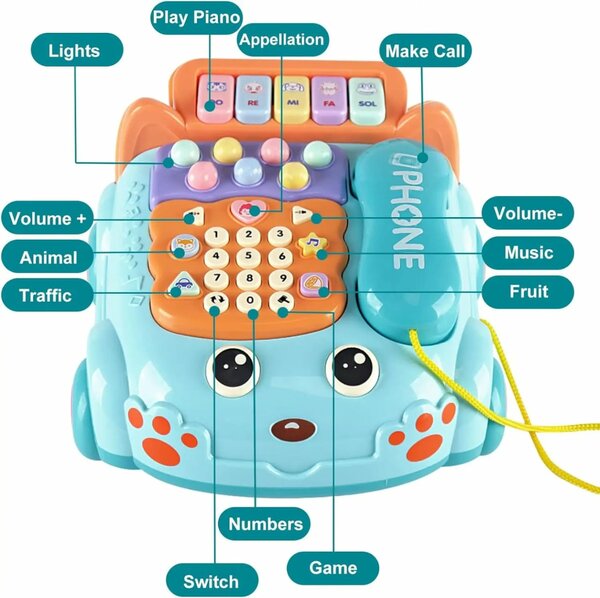 Téléphone éducatif interactif