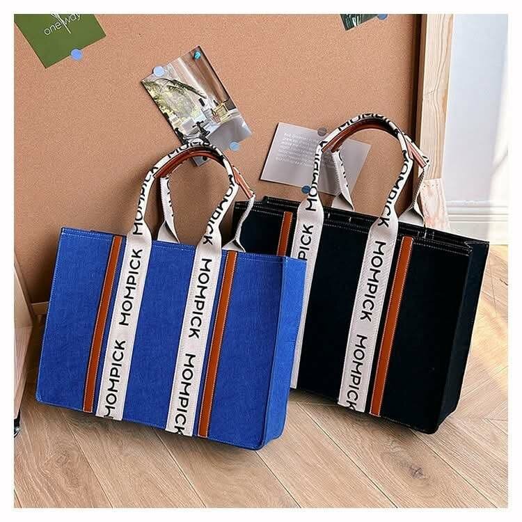 Sac fourre-tout en toile chic