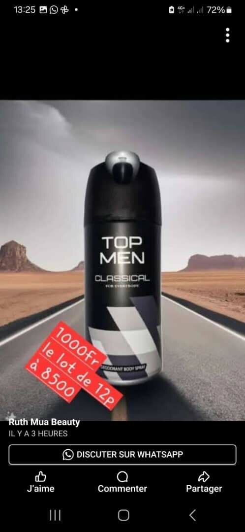 Rexona et deodorant